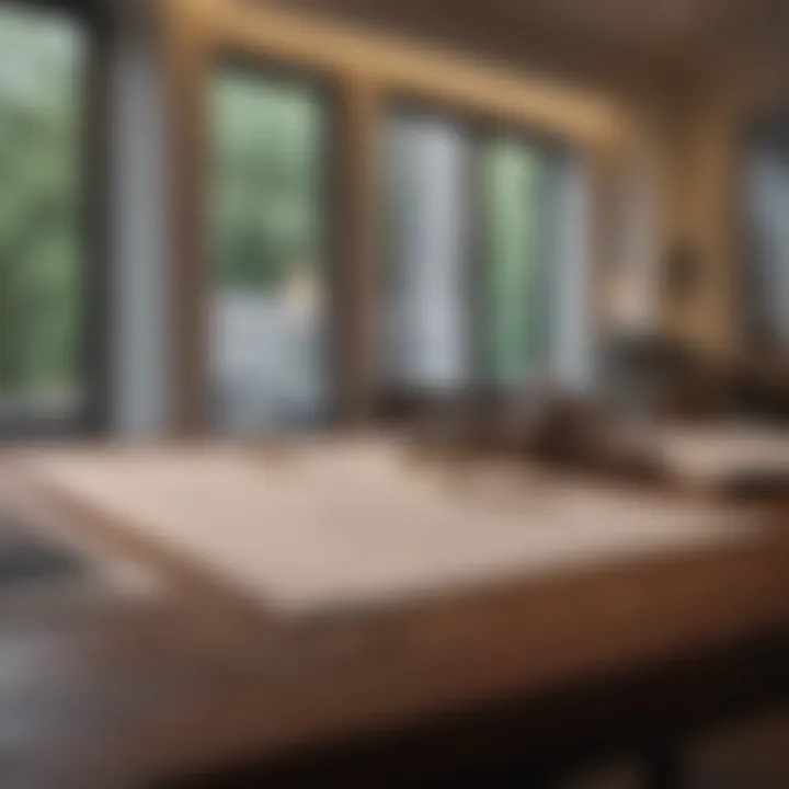 Illustration of legal documents for rental properties