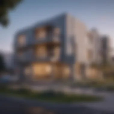 Modern Architecture of Solera Apartments Exterior view of Solera Apartments showcasing modern architecture