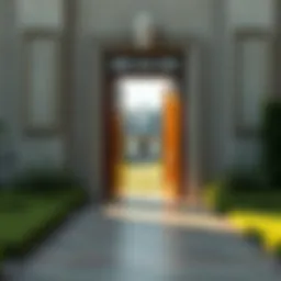 An open door leading to hidden opportunities