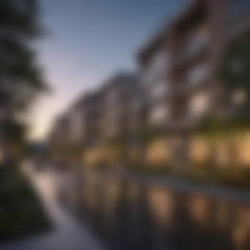 Stunning view of Westfield Apartments showcasing modern architecture