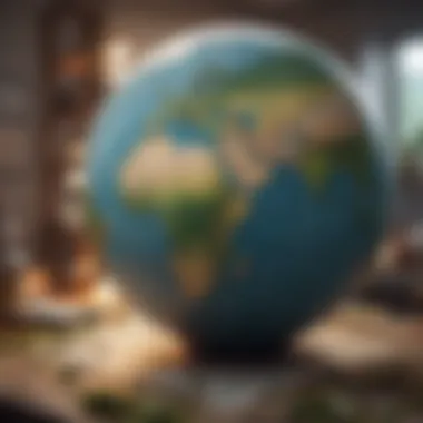 A world map highlighting countries with emerging real estate opportunities.