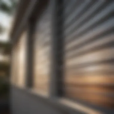 Transformative Cleaning Results Before and after comparison of aluminum blinds cleaning results