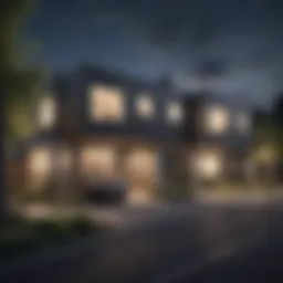 Conceptual illustration of Build to Rent housing model