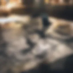 Calculator with house blueprint