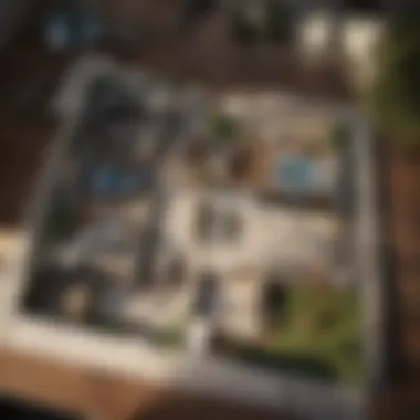 Floor plan of a house