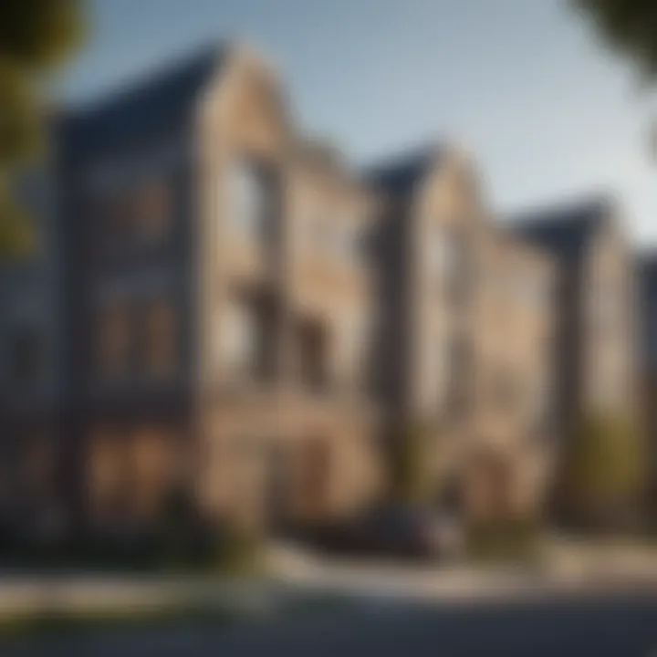 Infographic comparing ownership structures of townhouses and condominiums
