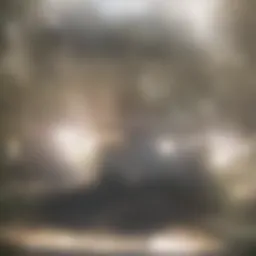 A scenic view of a suburban neighborhood showcasing various houses