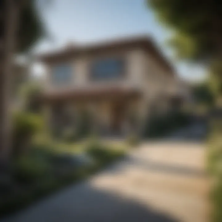 Map highlighting various property types available for rent in Los Angeles