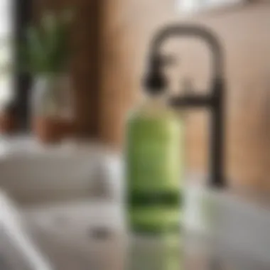Eco-Friendly Vinegar Solution Eco-friendly vinegar solution for sink unclogging