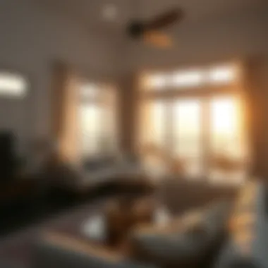 Cozy interior of a Venice Beach rental