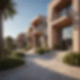 Stunning architectural view of Villa Placita Apartments showcasing modern design