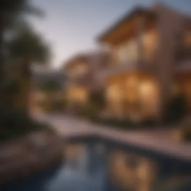 Location Advantages of Villa Placita Apartments Scenic view of the surrounding neighborhood of Villa Placita Apartments highlighting location benefits