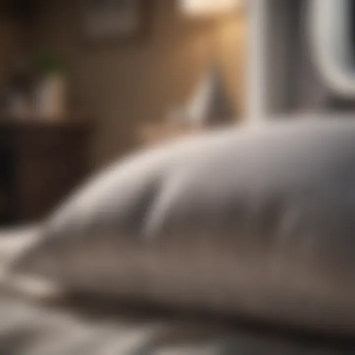 Infographic showing pillow maintenance tips
