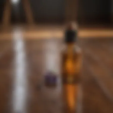 Essential oils used in wood floor cleaning