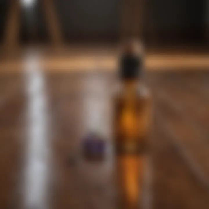 Essential oils used in wood floor cleaning